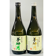 純米吟醸「夢酔月」飲み比べセット（生原酒720ml×1本・一回火入れ720ml×1本）クール便
